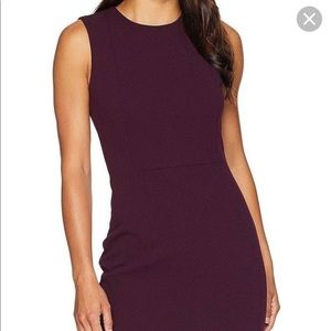 Calvin Klein Purple Sleeveless Dress
